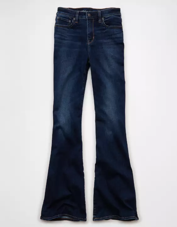 AE Next Level Super High-Waisted Flare Jean - Image 3