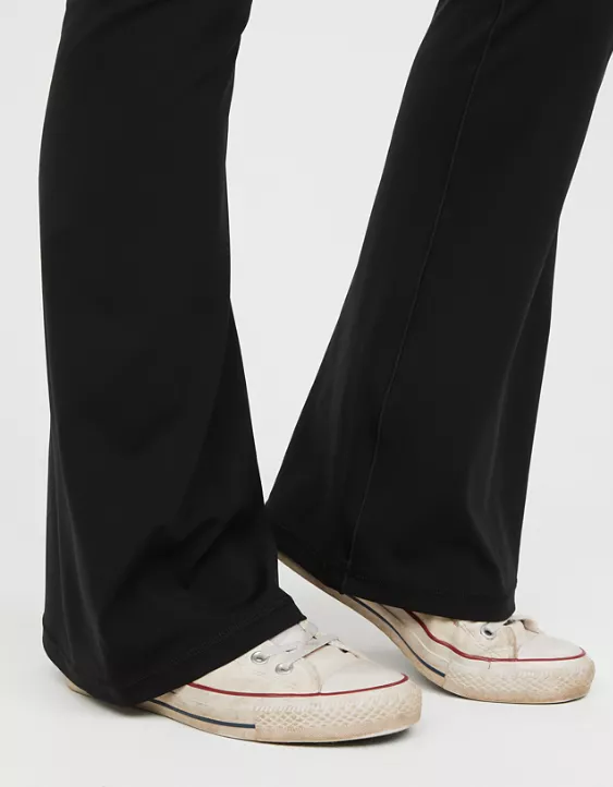 OFFLINE By Aerie Real Me High Waisted Crossover Flare Legging - Image 5