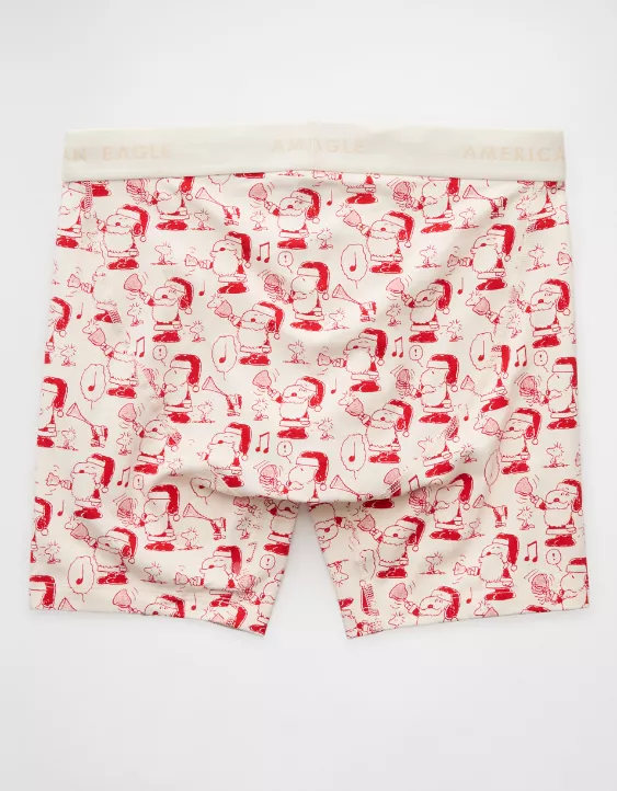 AEO Men's Snoopy Santa 6" Classic Boxer Brief - Image 4