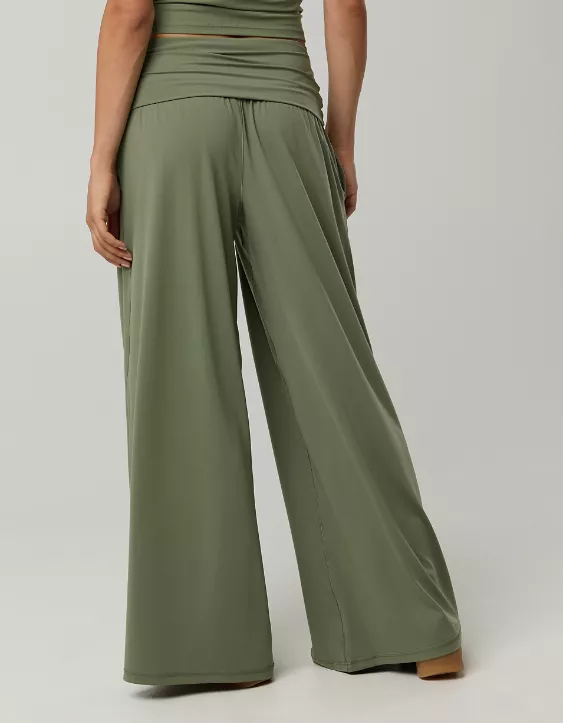 OFFLINE By Aerie Real Me Foldover Super Wide Leg Pant - Image 2