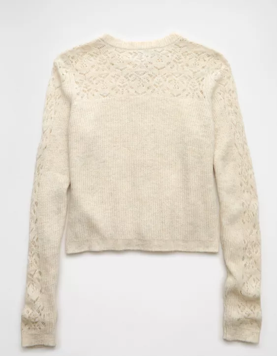 AE Knit Lace Cardigan - Image 4