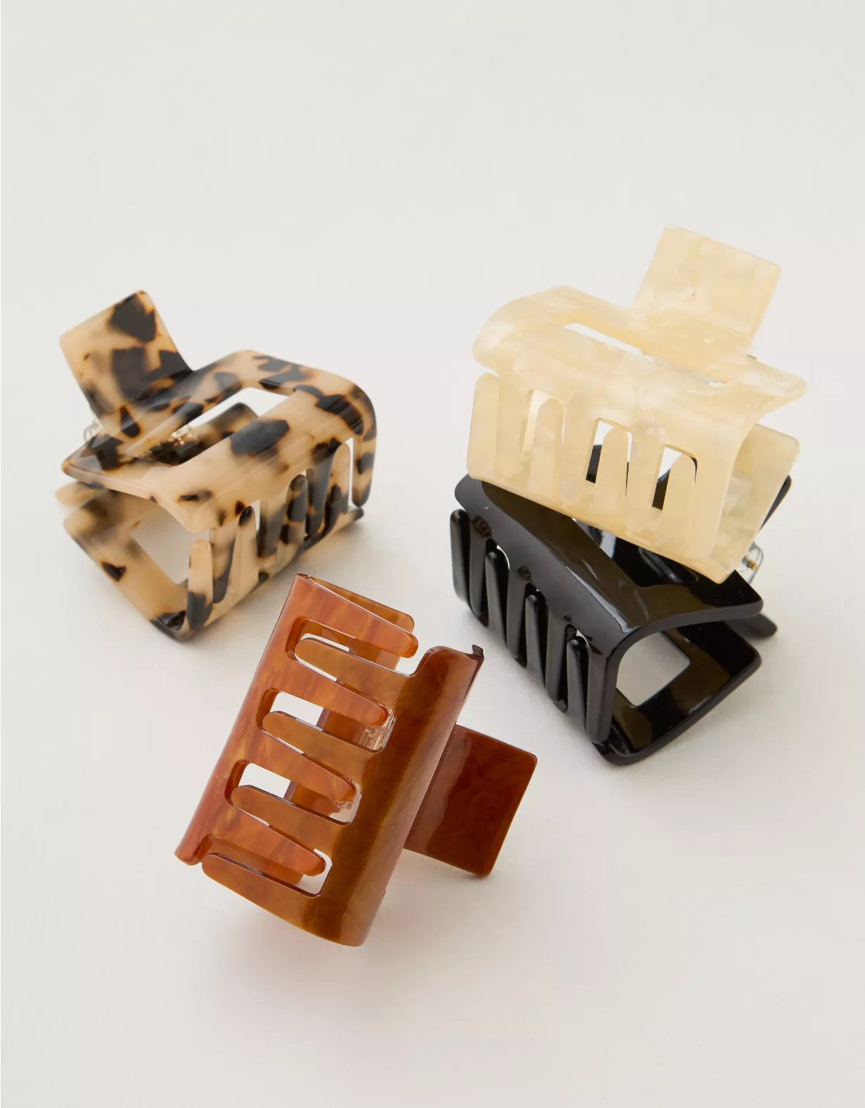 Aerie Square Claw Clip 4-Pack - Image 2
