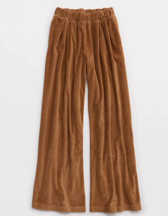 Aerie Velour Trouser - Image 3