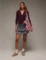 AE Long Sleeve Henley T-Shirt