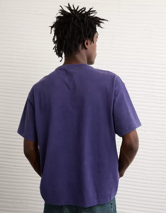 AE Boxy Michigan Wolverines Graphic T-Shirt - Image 2