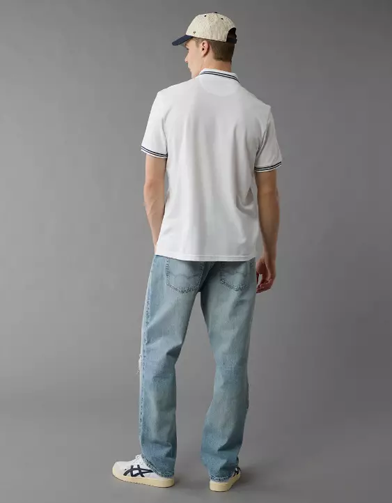 AE 24/7 Club Pique Polo Shirt - Image 3