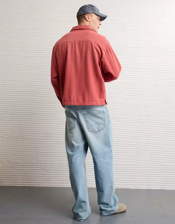 AE Boxy Flannel Shirt - Image 3