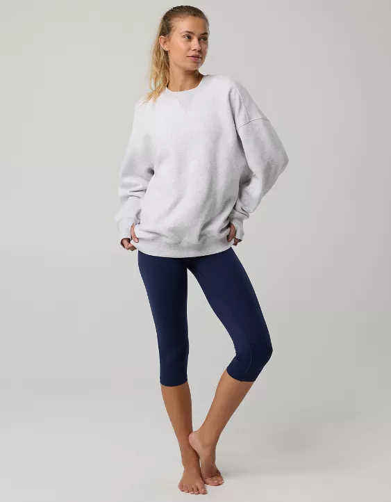 OFFLINE By Aerie Cloud Fleece Oversized Crewneck Sweatshirt - Image 5