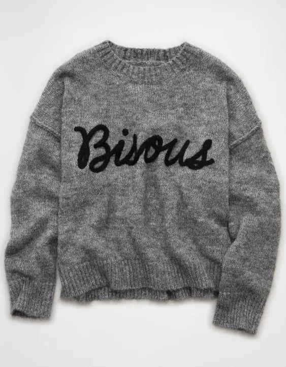 AE Whoa So Soft Bisous Graphic Sweater - Image 3