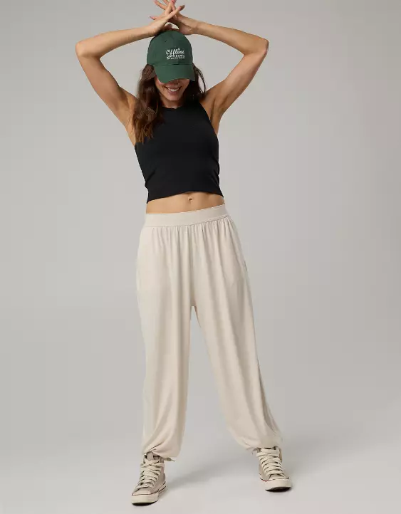 OFFLINE By Aerie The Hugger Go With The Flow Baggy Jogger - Image 5