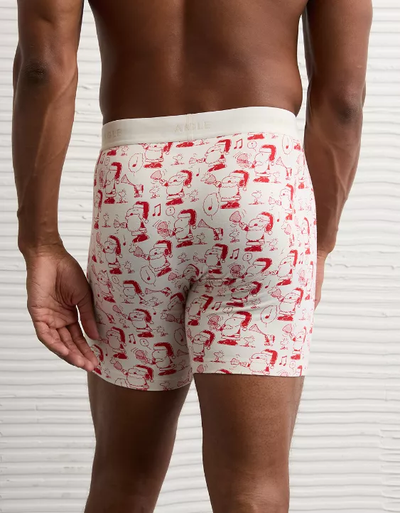 AEO Men's Snoopy Santa 6" Classic Boxer Brief - Image 2