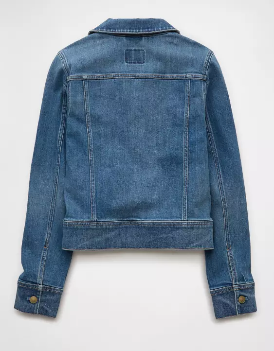 AE Preppy Denim Jacket - Image 4