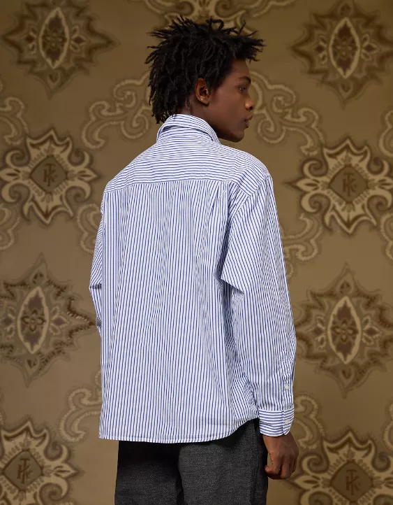 AE x Tru Kolors Poplin Striped Shirt - Image 2