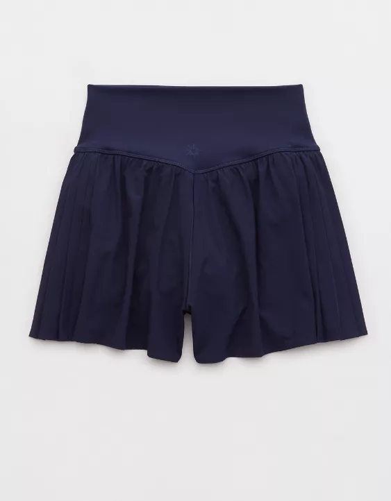 OFFLINE By Aerie Real Me Pleated Flowy Short - Image 4