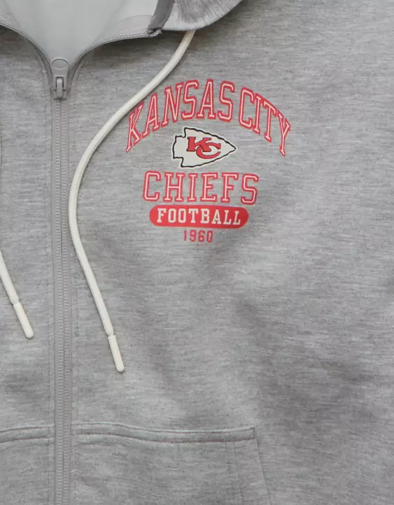 NFL Kansas City Chiefs Graphic Zip-Up Hoodie - Image 6