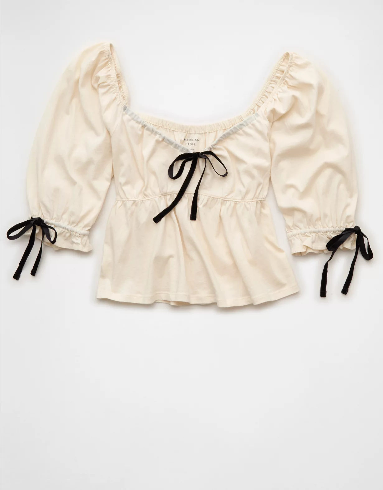 AE Puff Sleeve Babydoll Tee