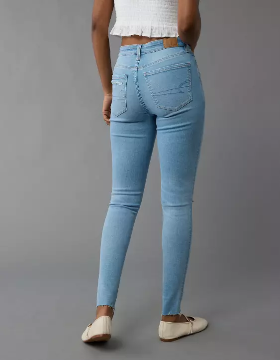 AE Next Level Super High-Waisted Ripped Jegging - Image 2