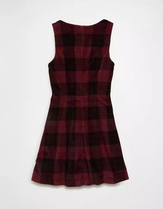 AE Plaid Mini Dress - Image 4