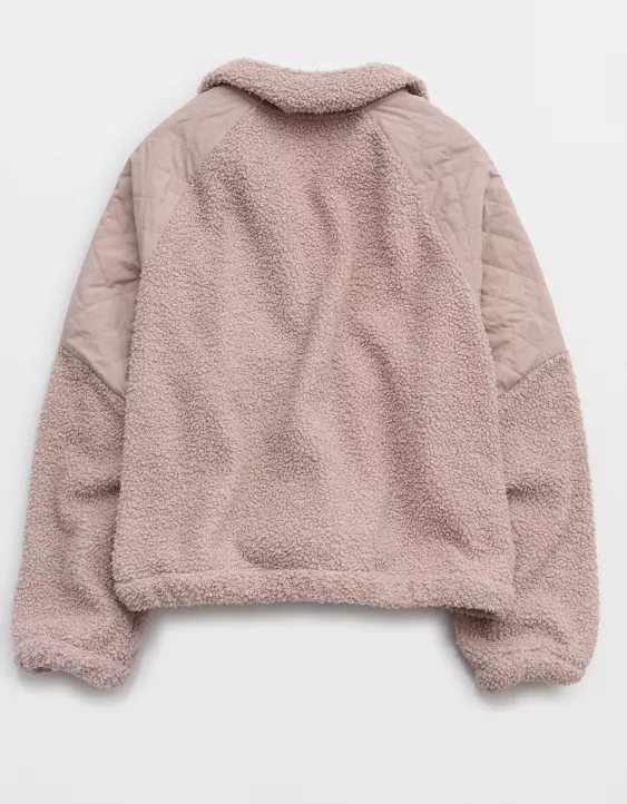 OFFLINE By Aerie Fluff Love Full Zip Jacket - Image 5
