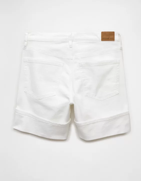 AE 6" Strigid Super High-Waisted Relaxed Denim Short - Image 4