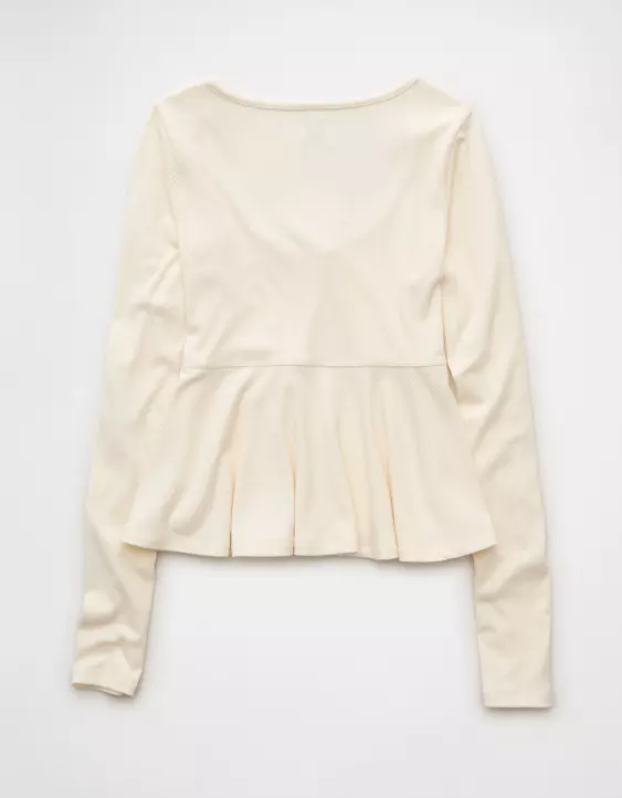 AE Long Sleeve Babydoll Top - Image 4