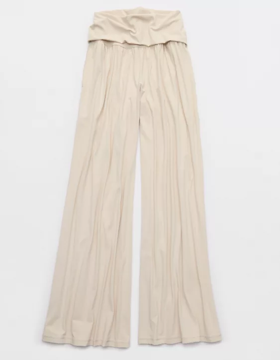 OFFLINE By Aerie Real Me Foldover Super Wide Leg Pant - Image 4
