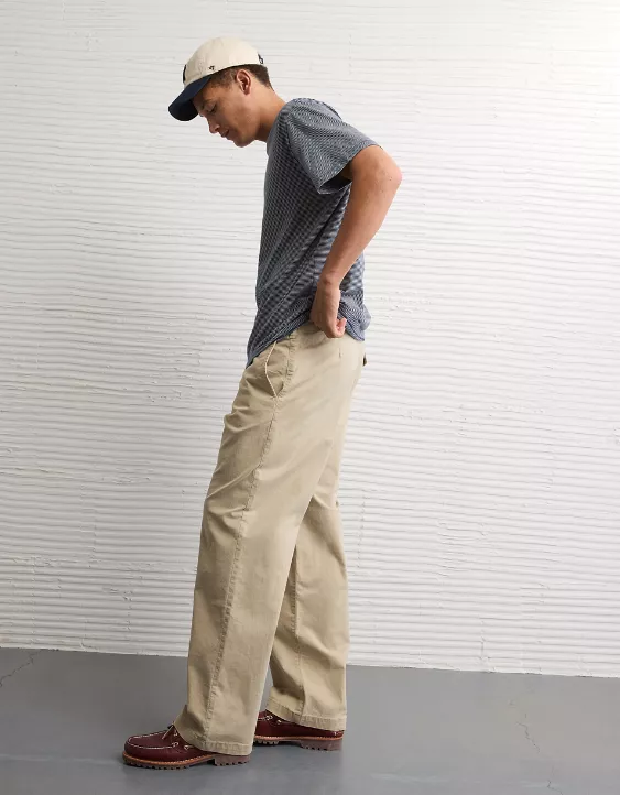 AE Flex Ultra Baggy Lived-In Khaki Pant - Image 5