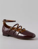 AE Multi-Strap Mary Jane Flat