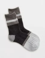 Aerie Colorblock Marled Crew Socks
