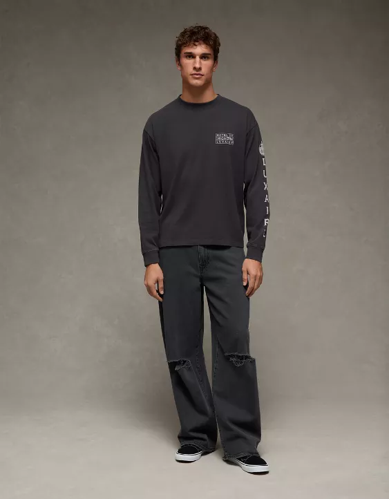 AE Boxy Long Sleeve Graphic T-Shirt - Image 6