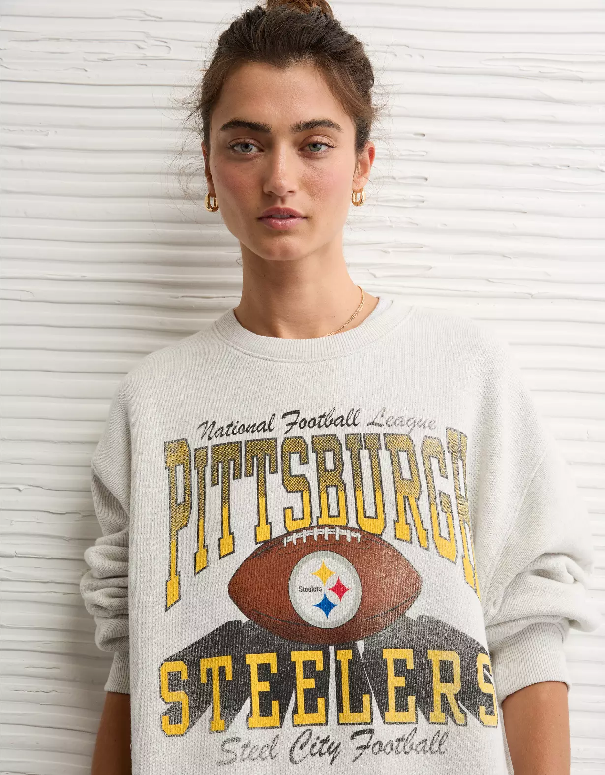 NFL Pittsburgh Steelers Graphic Relaxed Fit Sweatshirt