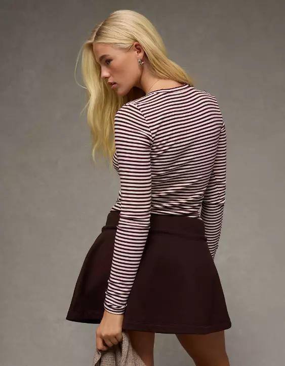 AE Long Sleeve Cozy Crew Neck T-Shirt - Image 2