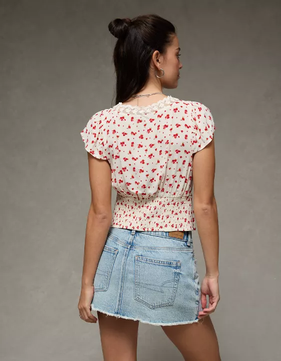 AE Lace Trim Blouse - Image 2