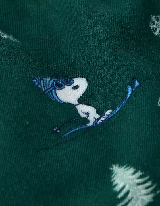 AEO Peanuts Flannel Pocket Boxer Short - Image 5