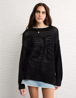 AE Mesh Skeleton Sweater