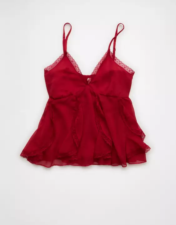 AE V-Neck Ruffle Cami Top - Image 3