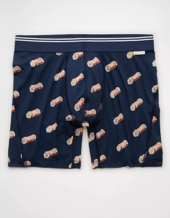 AEO Men's Cannoli 6" Ultra Soft Boxer Brief - Image 3