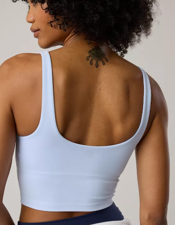 OFFLINE By Aerie Real Me Low Key Longline Sports Bra - Image 3