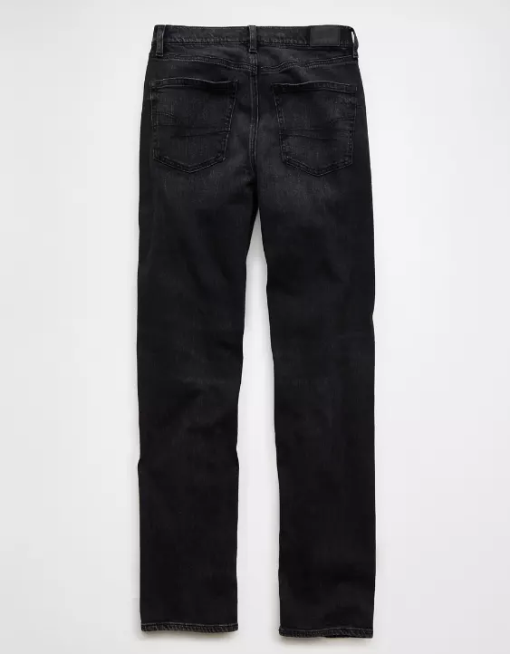 AE Strigid Super High-Waisted Crossover Baggy Straight Jean - Image 4
