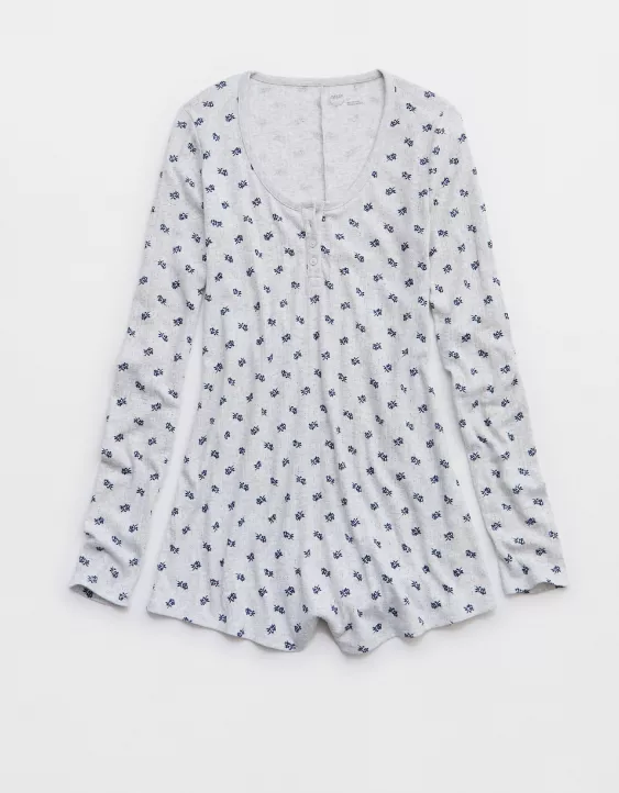 Aerie Off-Duty Pointelle Romper - Image 3