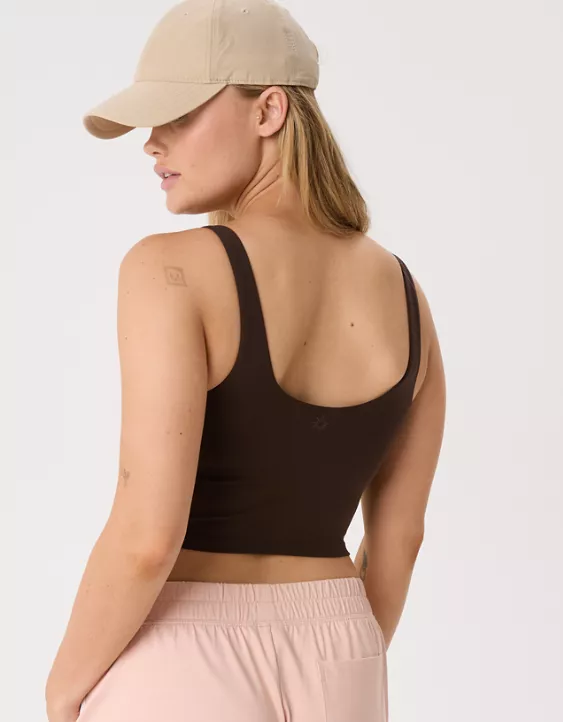 OFFLINE By Aerie Real Me Low Key Longline Sports Bra - Image 2
