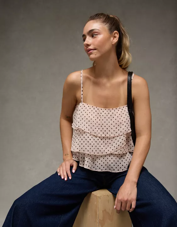 AE Tiered Ruffle Cami - Image 6