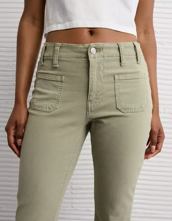 AE Stretch Mid-Rise Classic Bootcut Pant - Image 6