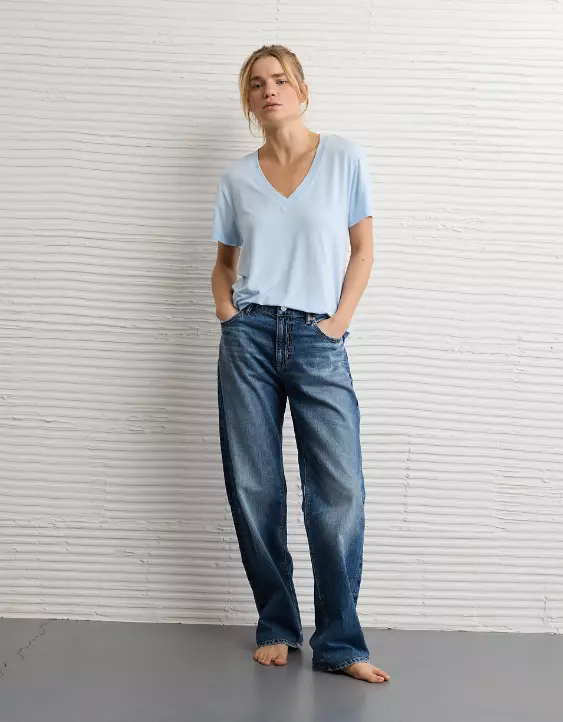 AE Soft & Sexy V-Neck T-Shirt - Image 5