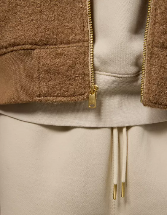 AE x Tru Kolors Sherpa Bomber Jacket - Image 7