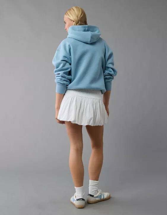 AE High-Waisted Smocked Bubble Skirt - Image 2