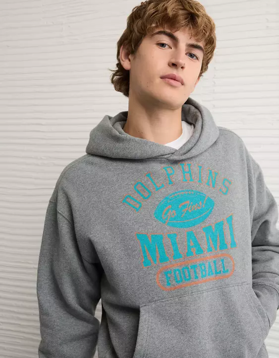 NFL Miami Dolphins Graphic Hoodie - Image 7