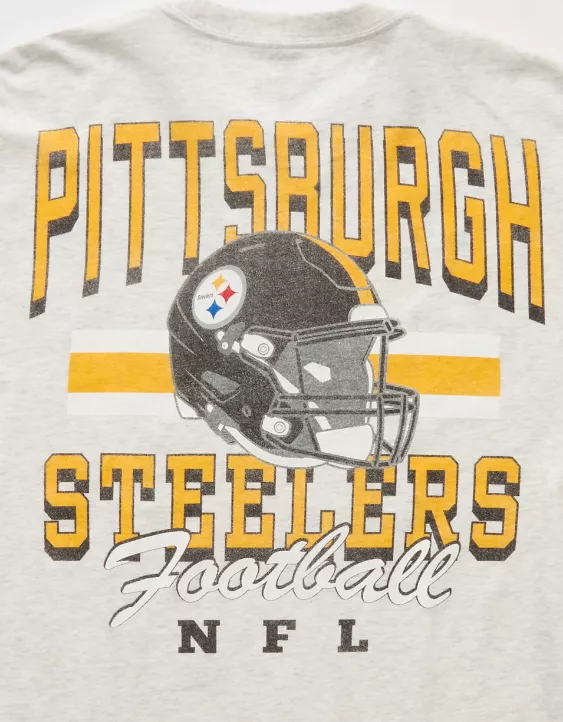 NFL Boxy Pittsburgh Steelers Graphic T-Shirt - Image 6