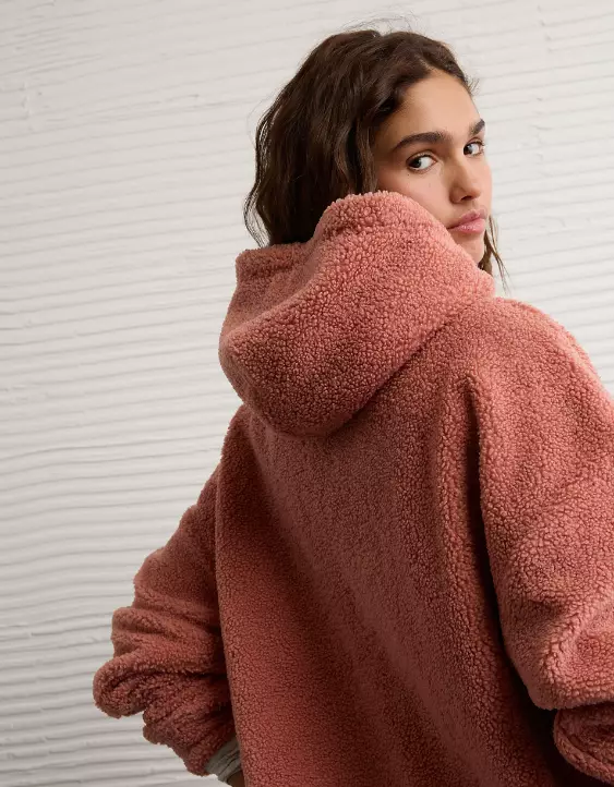 AE Sherpa Fleece Hoodie - Image 2