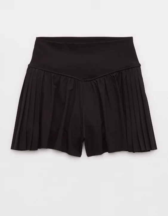 OFFLINE By Aerie Real Me Pleated Flowy Short - Image 4